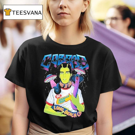 Cobra Starship Warped Tour 2025 Long Beach Ufo Shirt