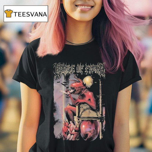 Cradle Of Filth Existence Is Futile Close Up Shirt