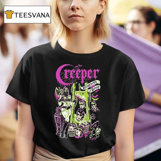 Creeper Mistress Of Death Sol Rac Shirt