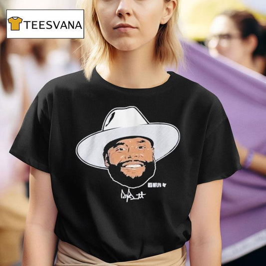 Dak Prescott Swag Head Dallas Cowboys Samantha Shirt