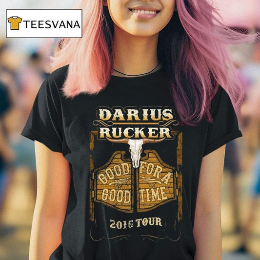 Darius Rucker Good For A Good Time Tour 2016 Shirt