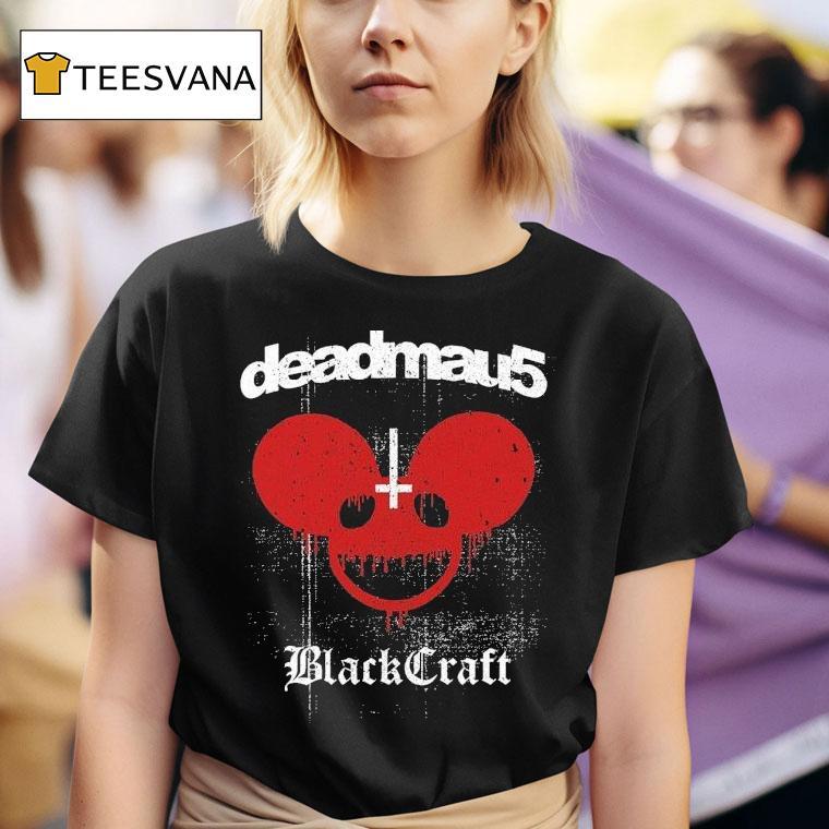 Deadmau5 X Blackcraft Blood Mau5 Shirt