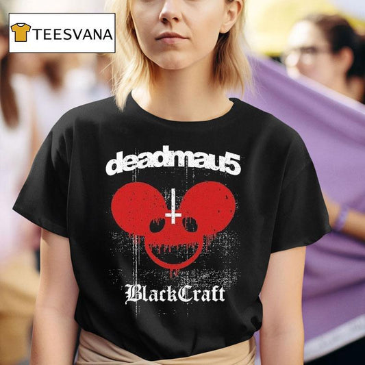 Deadmau5 X Blackcraft Blood Mau5 Shirt