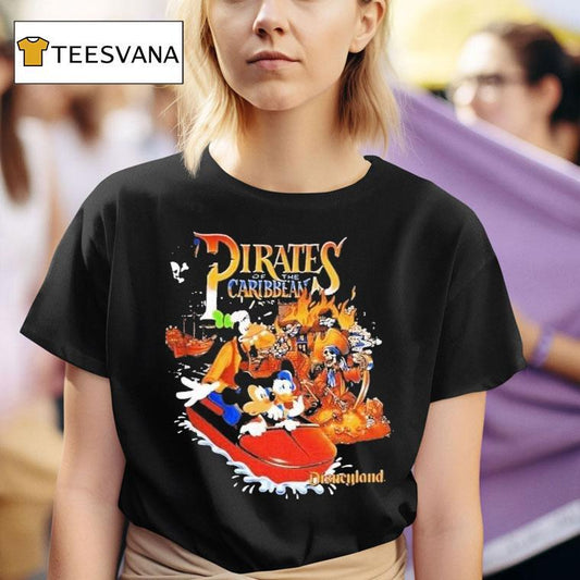 Disneyland And Universal Pirates Of The Caribbean Shirt