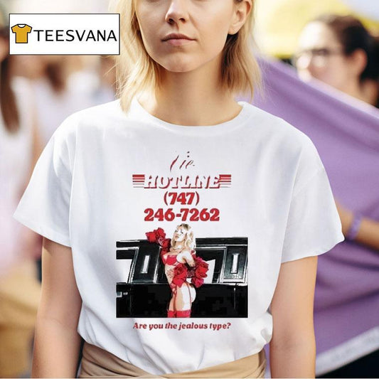 Doja Cat Vie Hotline Are You The Jealous Type Release On August 2025 Shirt