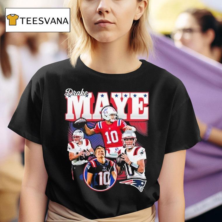Drake Maye New England Patriots Notorious Shirt
