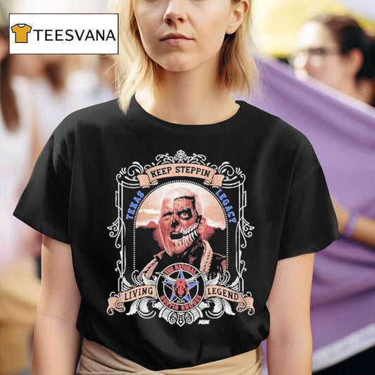 Dustin Rhodes Keep Steppin' Living Legend Texas Legacy Shirt