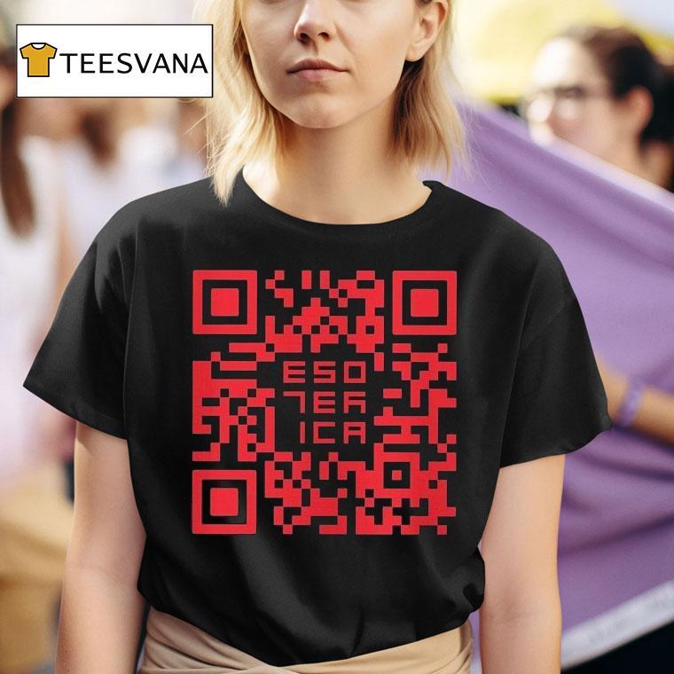 Esoterica Qr Code Shirt