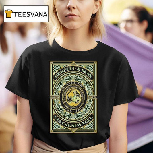 Forest Hills Stadium 2025 Mumford Sons In New York City Shirt