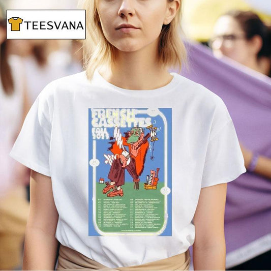 French Cassettes Fall Tour 2025 Dates Shirt