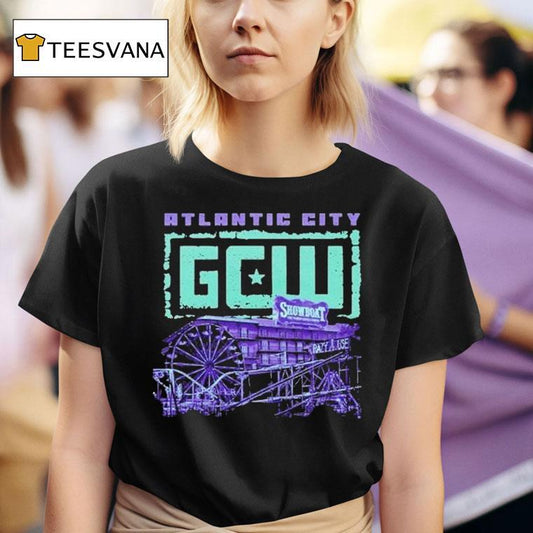 Gcw Game Changer Wrestling Atlantic City Shirt