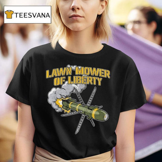 Habitual Linecrosser Lawn Mower Of Liberty Shirt