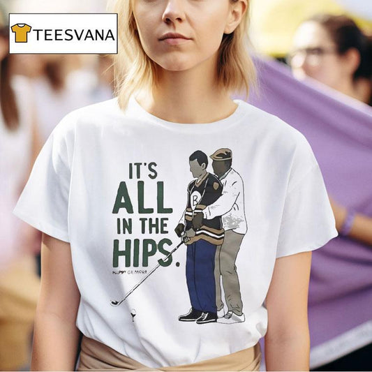 Happy Gilmore It’s All In The Hips Golf Shirt