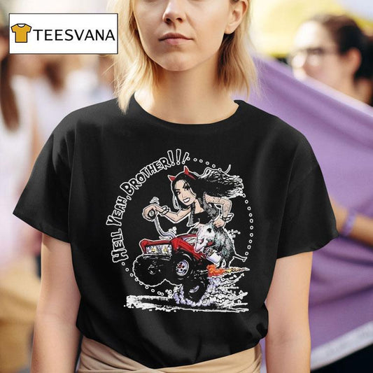 Heather Lynn Hell Year Brother Hot Rod Shirt