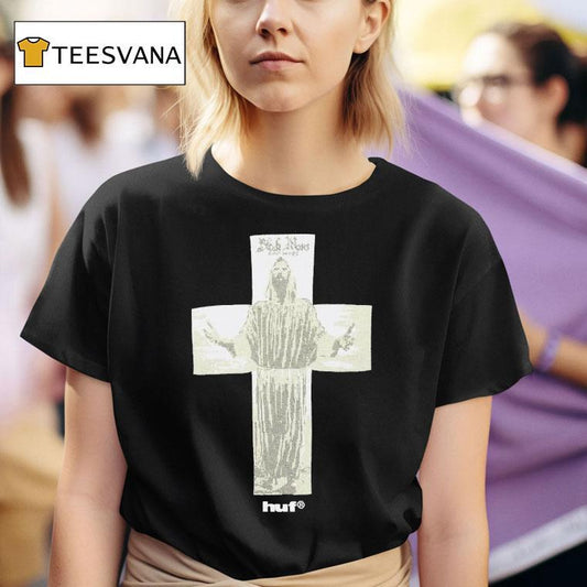Huf Isaac Hayes Black Moses Knit Shirt
