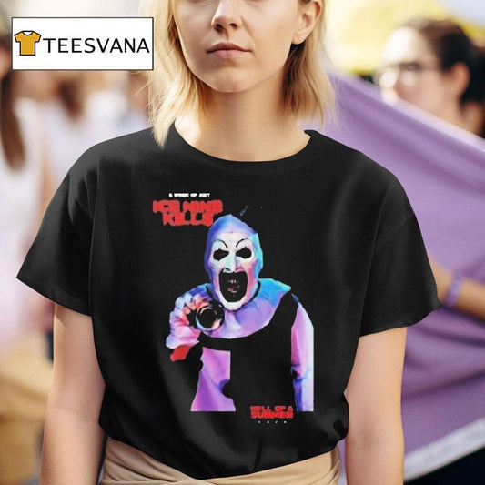 Ice Nine Kills Terrifier Hell Of A Summer Tour 2025 At Paramount Theatre Don't You Dare Say Art Is Dead Shirt