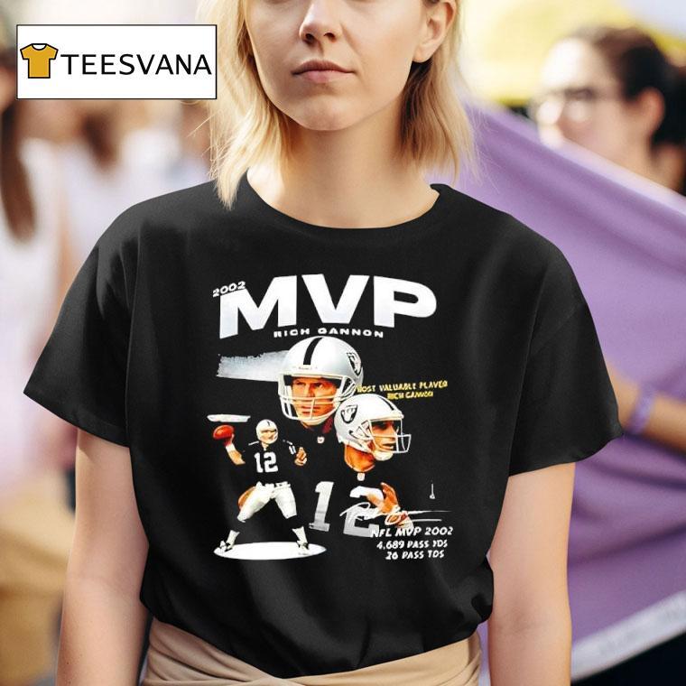 Jackson Powers Johnson Rich Gannon Mvp Shirt