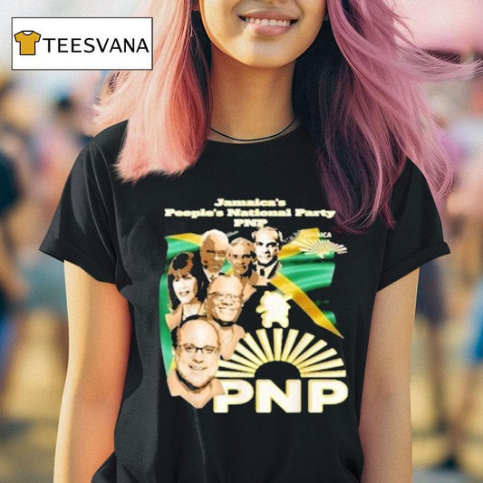 Jamaica's People's National Party Pnp Supporter Novelty Shirt