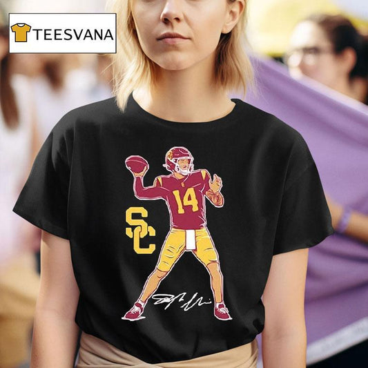 Jayden Maiava Superstar Pose Usc Trojans Shirt