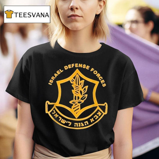 Jeffrey Epstein Wearing Israeli Military Shirt