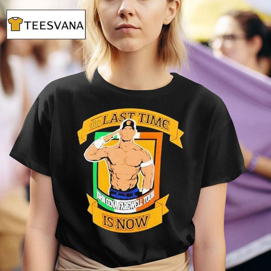 John Cena Farewell Tour 2025 The Last Time Is Now Dublin Shirt