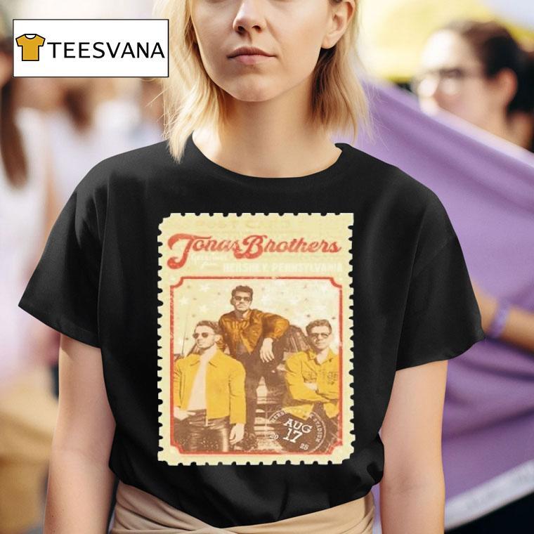 Jonas Brothers Hershey, Pa 2025 Shirt