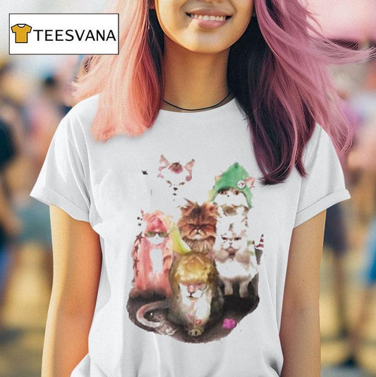 Justin Bieber A Cats Shirt