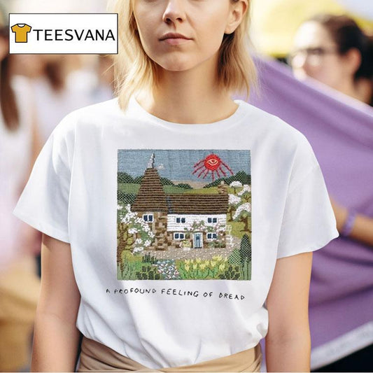 Keaton Henson A Profound Feeling Of Dread Embroidery Shirt
