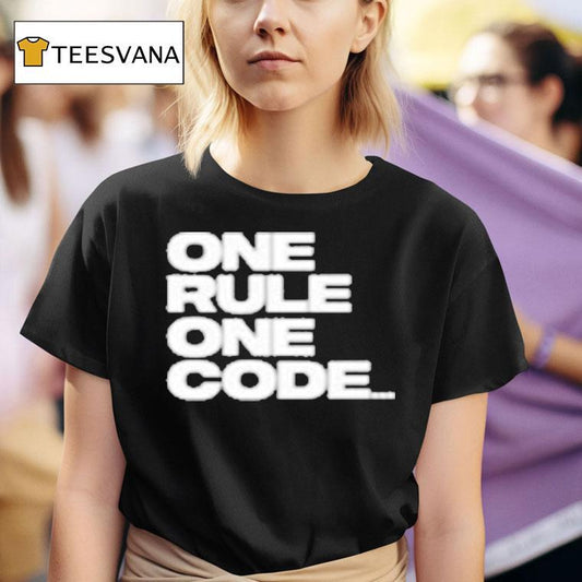 Kevin Ross One Rule One Code Shirt