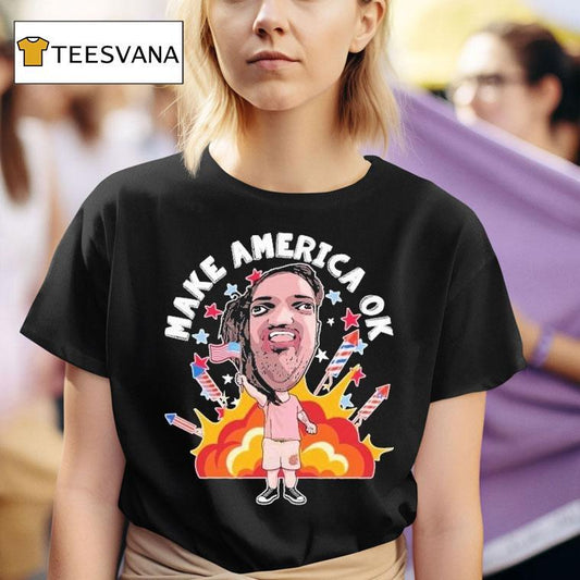 Leigh Mcnasty Make America Ok Shirt