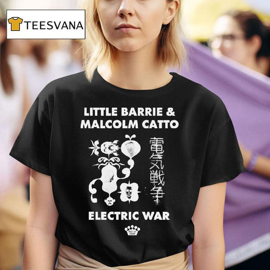 Little Barrie And Malcolm Catto Electric War Shirt