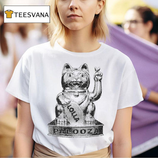 Lollapalooza Polera Blanca Early Shirt
