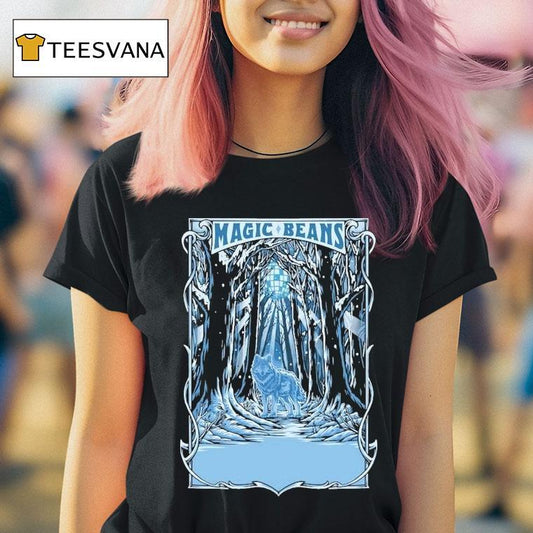 Magic Beans Winter Wolf Spirit Shirt