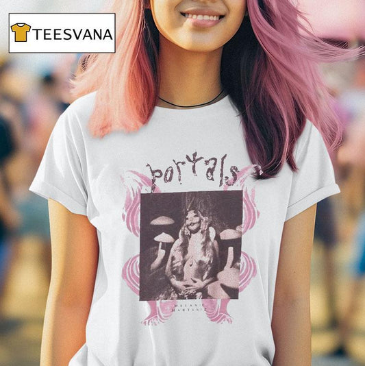 Melanie Martinez Portals Creature Portrait Pastel Shirt