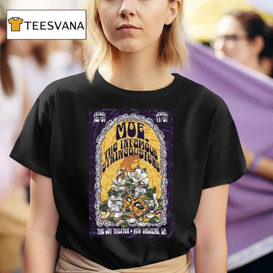 Moe The Joy Theater New Orleans, La Live Oct 31-nov 1 2025 Shirt