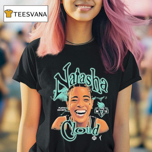 Natasha Cloud Playa Society Wnbpa New York Liberty Shirt