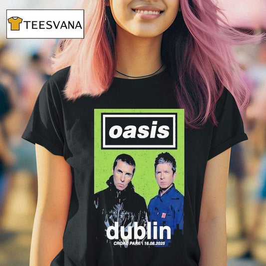 Oasis August 16, 2025 Croke Park Stadium, Dublin, Ireland Shirt