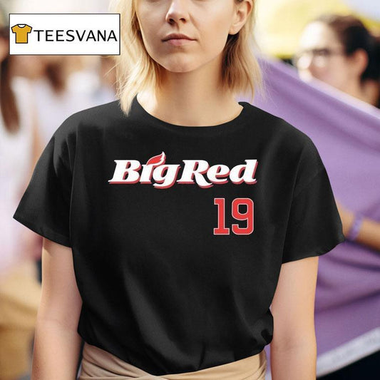 Owen Caissie Chicago Cubs Big Red 19 Shirt