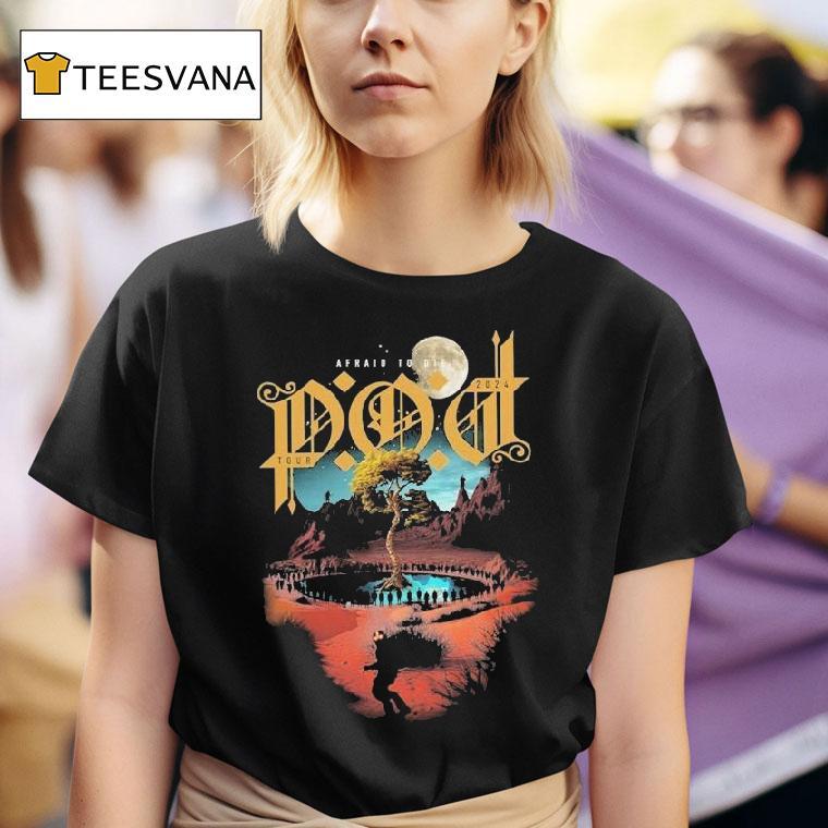Payable On Death Pod Afraid To Die World Tour 2024 Shirt