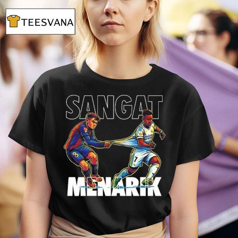 Pedri Pulling Vini Sangat Menarik Shirt