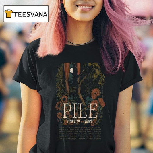 Pile Portland, Me Aug 21 2025 Tour Dates Shirt