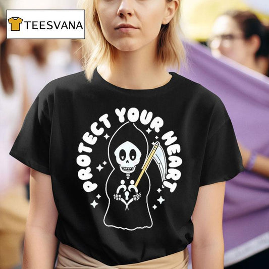 Protect Your Heart Grim Reaper Shirt