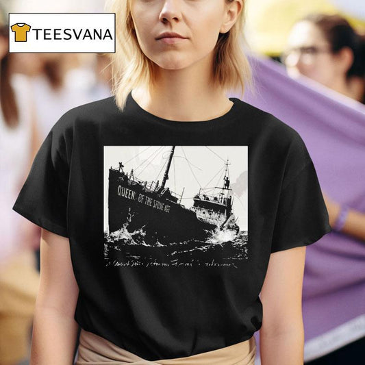 Queens Of The Stone Age August 22 2025 In Portsmouth Uk Shirt