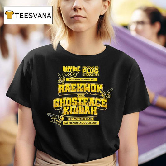 Raekwon X Ghostface Killah Rhyme Fest 2025 Bees Shirt