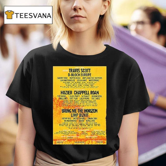 Reading And Leeds Festival 2025 For Leeds Festival On August 21 To August 24 Bramham Park In Leeds England Shirt