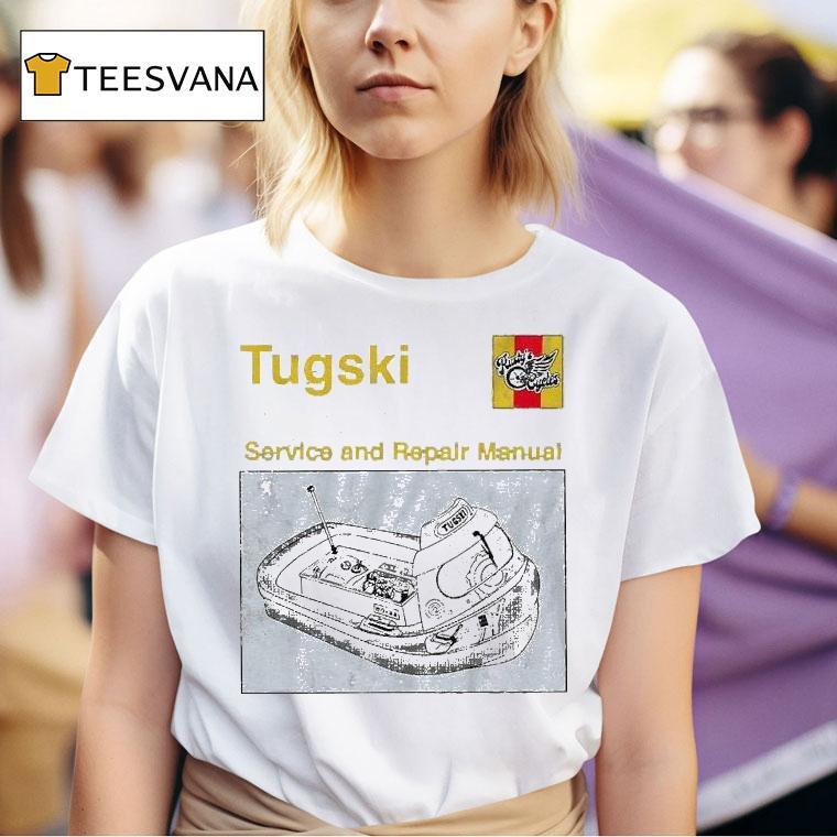 Rusty Van Ranch Tugski Jet Drive Service And Repair Manual Diagram Shirt
