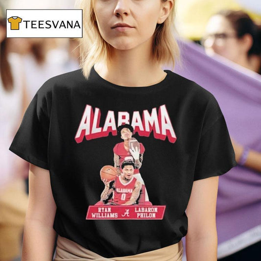 Ryan Williams Labaron Philon Alabama Crimson Tide Dual Threat Shirt