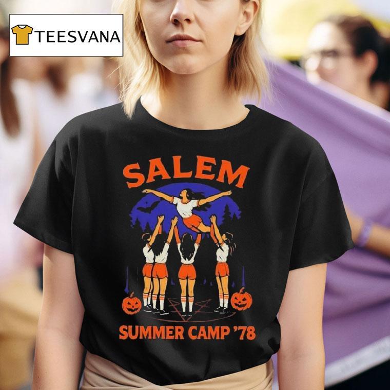 Salem Summer Camp ’78 Halloween Witch Horror Shirt