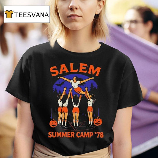 Salem Summer Camp ’78 Halloween Witch Horror Shirt