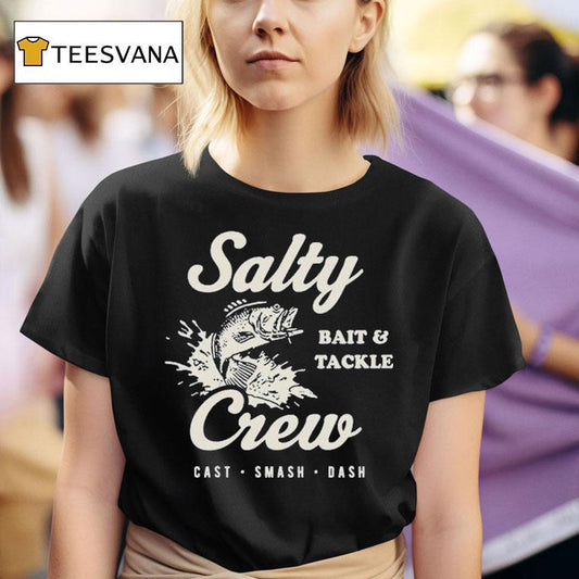 Salty Crew Bait Tackle Cast Smash Dash Shirt